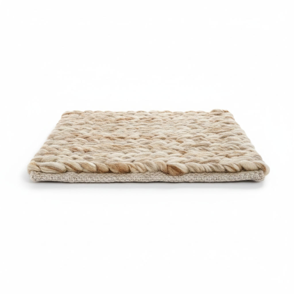 MELOR - Hand Woven Jute & Wool Carpet